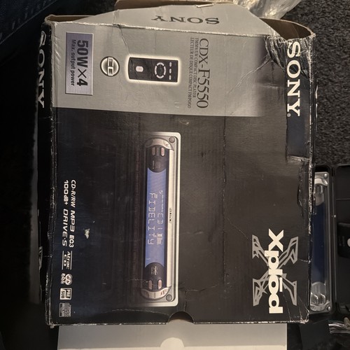 Sony xplod cdx f5550 - xplod, car