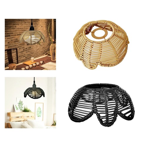 Loto shaped wicker screen - loto,