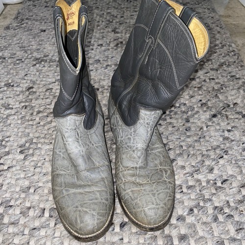 Vintage justin 3019 roper - vintage,