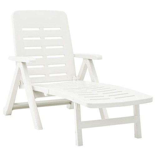 Folding sun lounger plastic - folding,