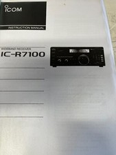 ICOM IC-R7100 WIDEBAND RECEIVER MANUAL