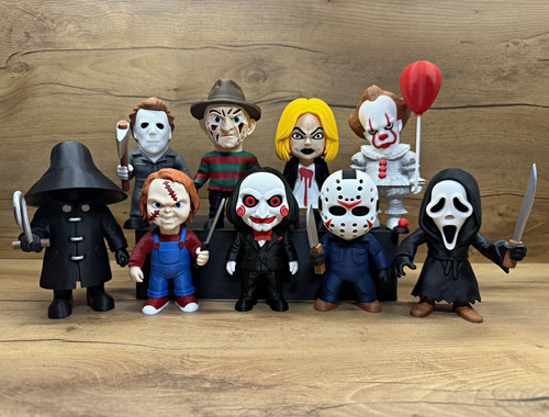 Horror set with - set, 3d