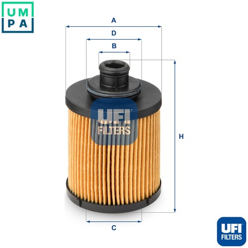 Oil filter 031 - 25.031.00, for