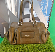 Dents Brown leather handbag