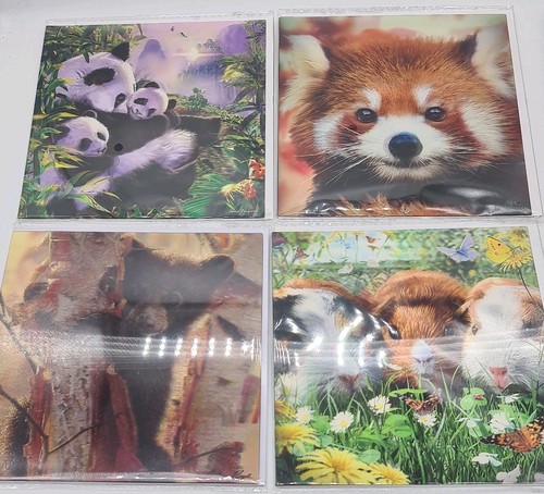 Greetings birthday cards - 4x,