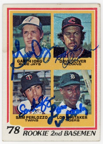 Lou whitaker 1978 topps - whitaker,