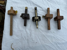 5 Antique Wood Scribers