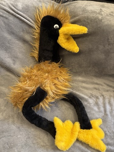 Vintage emu bird large hand - vintage,