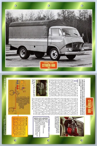 Citroen 600 1965 flatbeds - 600,