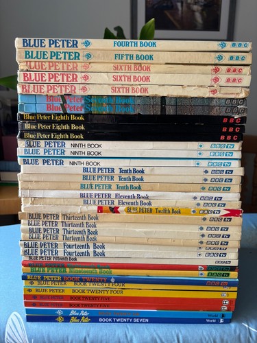 Vintage blue peter annuals - vintage,