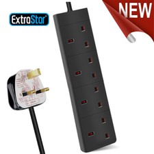 4 Socket Gang Extension