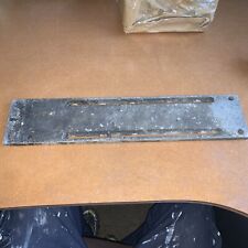 Aluminium railway letterplate To House Cast Iron Numbers