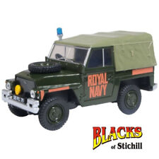Oxford Diecast 1:43 Scale Land Rover Lightweight Canvas Royal Navy Diecast Model