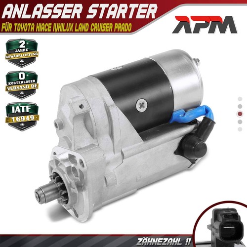 Starter motor 11 teeth - kw,