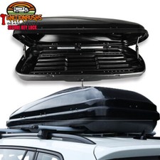 Car Roof Box Gloss Black Finish - 320 Litre Capacity NEW STOCK NEXT DAY DELIVERY