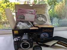 Nikon D40 kit DX Zoom=Nikkor 18-5mm Excellent condition
