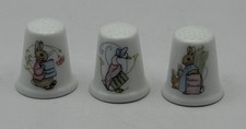 3 x Wedgwood Beatrix Potter
