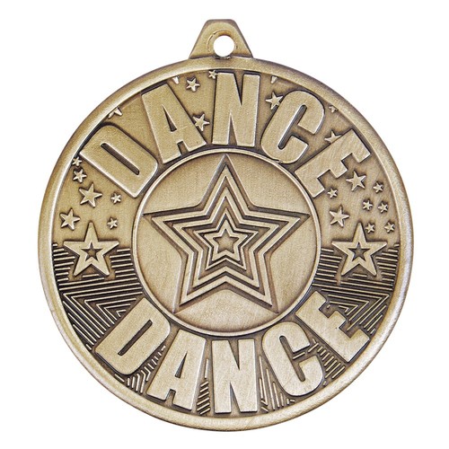 Dance medal award - medal, cascade