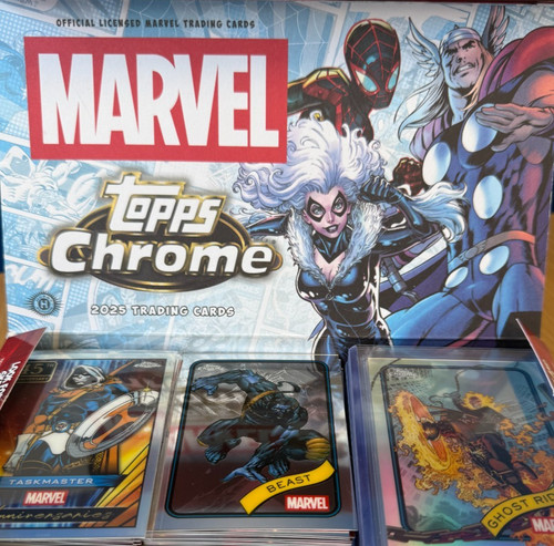 Topps marvel comics chrome - topps,