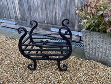 16th / 17th Century Rare Large Wrought Iron Fire Basket Grate Brazier