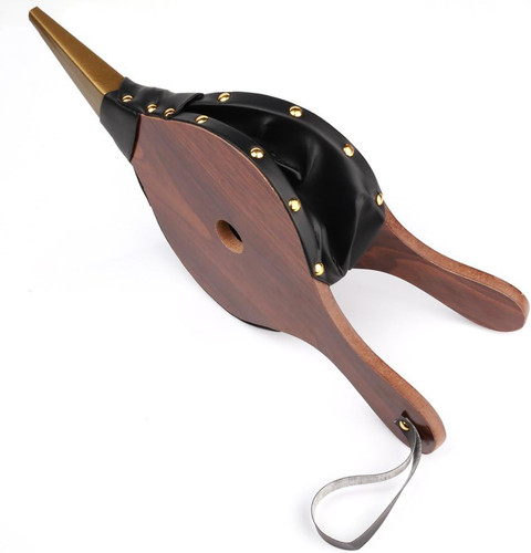 Wood fireplace bellows - wood,