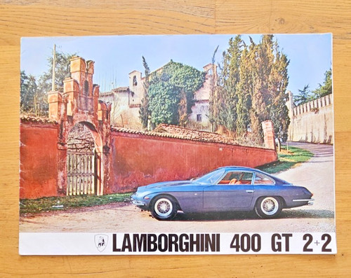 Lamborghini 400 brochure - lamborghini, gt