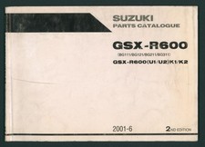 Suzuki GSXR600 K1 K2 (01-02)