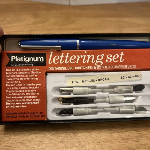 Vintage platignum fountain pen - vintage,