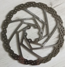 Hope Technologies Standard Disc Brake Rotor Silver 180mm 6 Bolt, Very Light Use