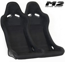 COMPOSITE SIDE MOUNTED BUCKET SEATS ALCANTARA  PAIR M2 MOTORSPORT GTS Y3531