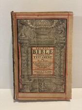 1655 King James Bible Evan