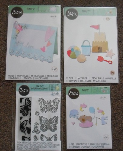 Sizzix thinlits die - 4,