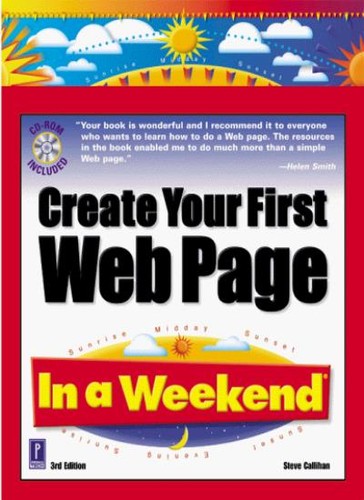 Create your first web page - create,