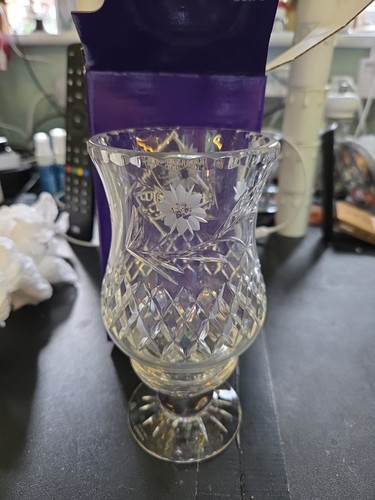 Edinburgh crystal round vase - edinburgh,