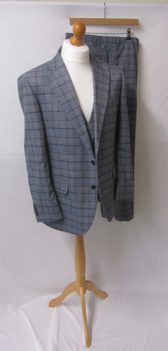 Moss bros blue - bros, check
