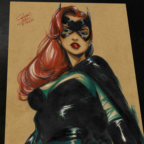 Batgirl art print - batgirl,