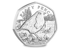⛄?Just Released 2025 UK 50p Coin The Christmas Robin Xmas BUNC?⛄