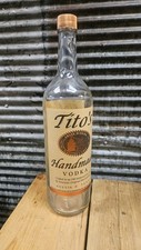 Tito's Vodka Glass 3 Liter