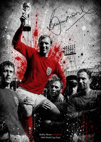Bobby moore england - england, 1966