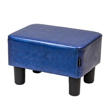 Navy Blue PU Leather