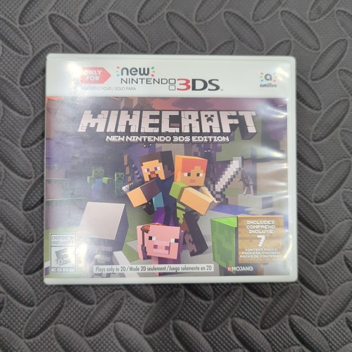 Minecraft new nintendo 3ds - nintendo,