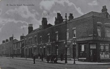 ST PAUL'S ROAD, SEACOMBE, 1910 WIRRAL, CHESHIRE POSTCARD (ref 6794/25)