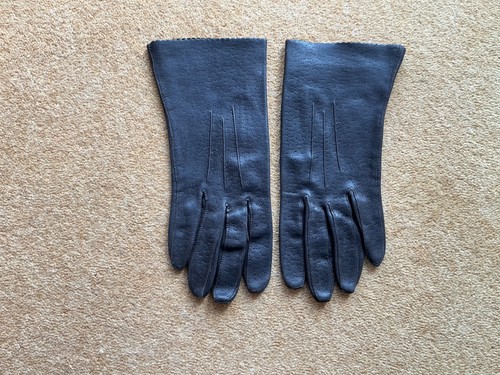 Brand new brown leather gloves - brown,