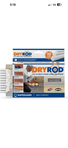 Dryrod damp proofing rods - damp,