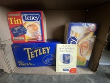 Vintage Tetley Tea Folk Tin