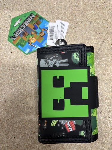 Smiggle minecraft wallet new - minecraft,