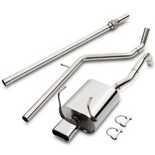 STAINLESS STEEL CATBACK EXHAUST SYSTEM FOR FIAT 500 1.2 8V 2007 - 2013 MODELS