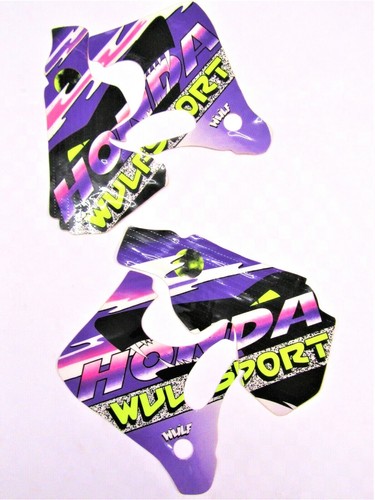 Honda side panels decals