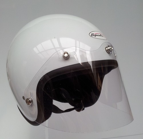 Wrapround visor for open - wrapround,
