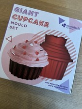 3Pcs Giant Cupcake Mould Set